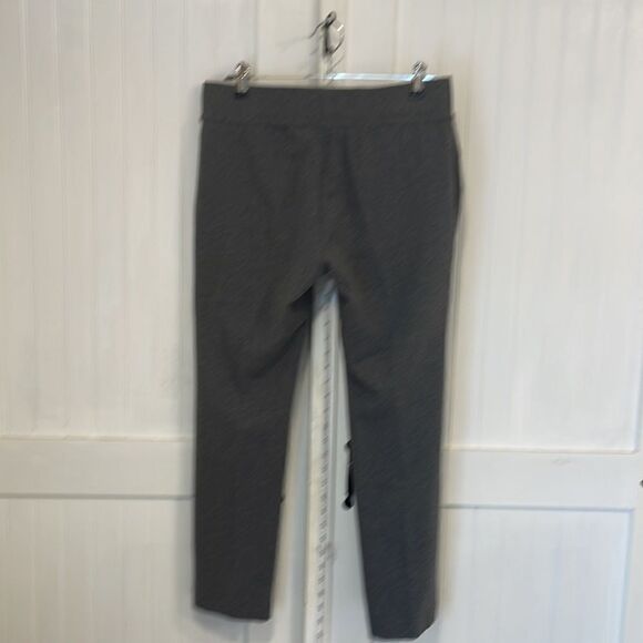 Lands’End heather gray lounge/jogger/sweat pants slim leg, starfish size MP. - Picture 4 of 7